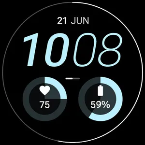 Awf Pace 3: Wear OS face screenshot 7