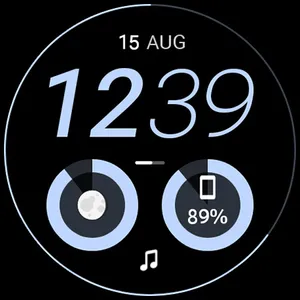 Awf Pace 3: Wear OS face screenshot 9