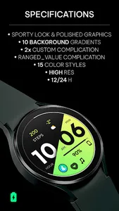 Awf Rush E: Watch face screenshot 1