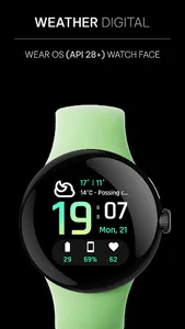 Awf Weather Digital: Wear OS screenshot 0