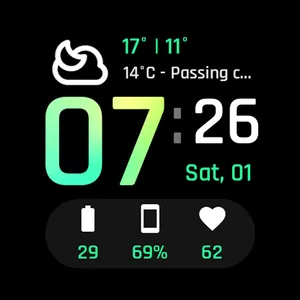 Awf Weather Digital: Wear OS screenshot 7