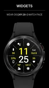 Awf Widgets: Watch face screenshot 0