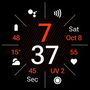 Awf Widgets: Watch face screenshot 9