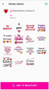 Stickers de Amor para WhatsApp screenshot 4