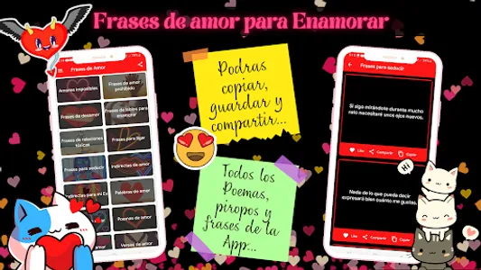 Phrases of love to seduce screenshot 0
