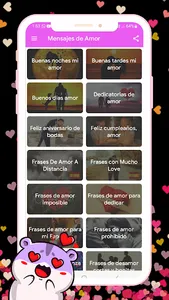love messages to fall in love screenshot 1