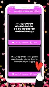 love messages to fall in love screenshot 7