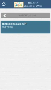 AMPA CEIPSO Miguel Cervantes screenshot 2