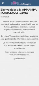 AMPA Maristas Segovia screenshot 2