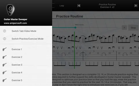 Guitar Master Sweeper Lite screenshot 4