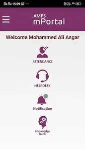 Amps mPortal screenshot 1