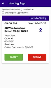 My Signings screenshot 2