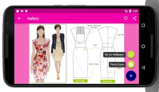 Dress Sewing Pattern screenshot 8