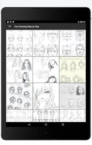 Face Drawing Step by Step screenshot 9