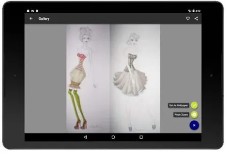 Fashion Sketch Drawing screenshot 14