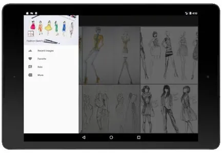 Fashion Sketch Drawing screenshot 5