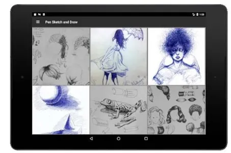 Pen Sketching and Drawing screenshot 5