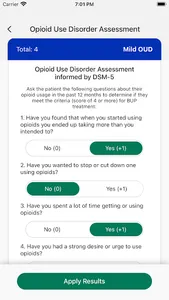 Buprenorphine Initiation app screenshot 1