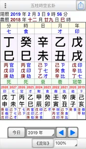 五柱時空玄卦 screenshot 1