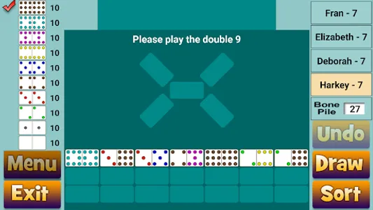 Chickenfoot Dominoes screenshot 0