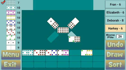 Chickenfoot Dominoes screenshot 1