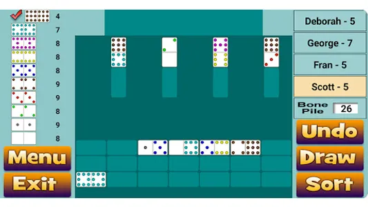 Chickenfoot Dominoes screenshot 13