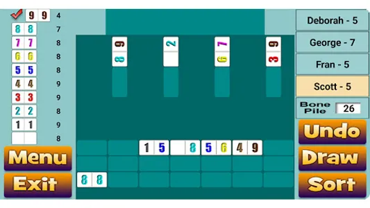 Chickenfoot Dominoes screenshot 14