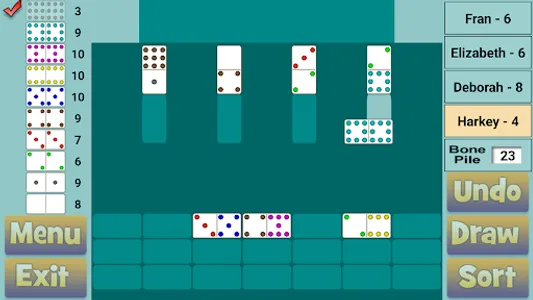 Chickenfoot Dominoes screenshot 3