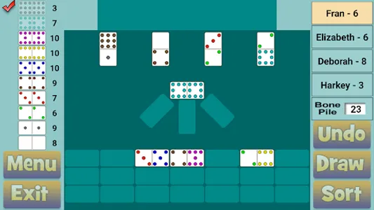 Chickenfoot Dominoes screenshot 4