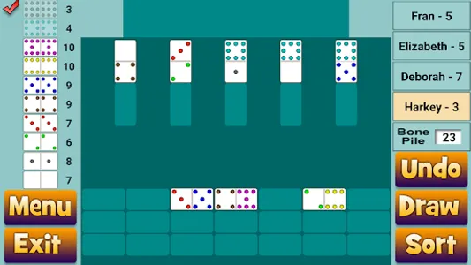 Chickenfoot Dominoes screenshot 5