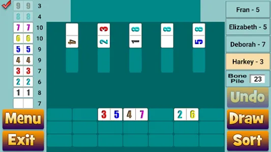 Chickenfoot Dominoes screenshot 6