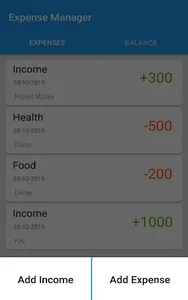 Easy Expense Manager screenshot 2