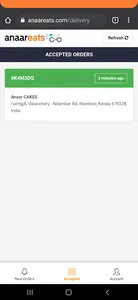 ANAAR EATS - Delivery Partner  screenshot 1