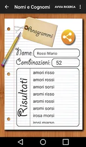 Anagrams Maker (Italiano) screenshot 3