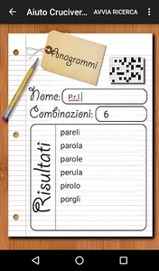 Anagrams Maker (Italiano) screenshot 4