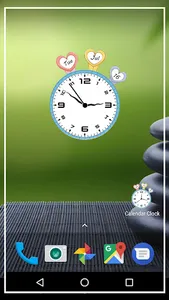 Calendar clock live wallpaper screenshot 5