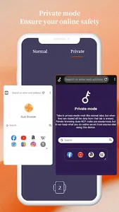Rust Fast& Secure Browser screenshot 1