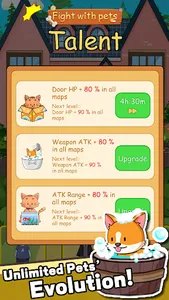 Fight with pets-survival TD screenshot 11