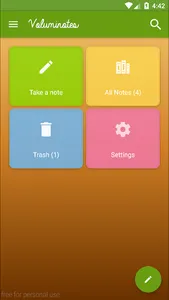 Voluminotes screenshot 1