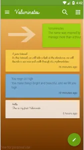 Voluminotes screenshot 4