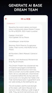 CrickGenius Ai screenshot 2
