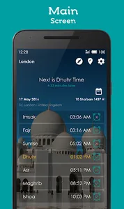 Prayer Times, Adhan, Qibla screenshot 0