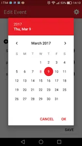 Calendar and block notes screenshot 6