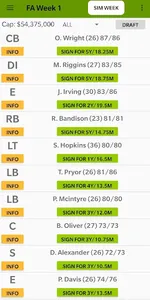 Pro Football GM screenshot 3