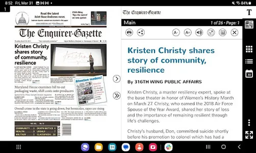 Enquirer Gazette screenshot 5