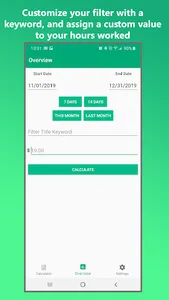 Importu - Hourly Calculator screenshot 5