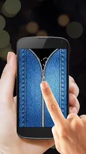 Jeans Zipper Lock Screen screenshot 16