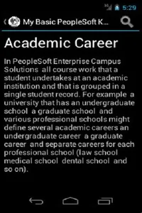 My Basic PeopleSoft Knowledge screenshot 2