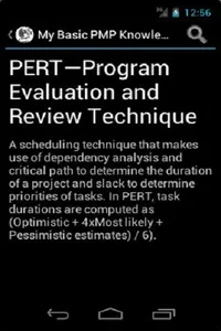 My Basic PMP Knowledge screenshot 1