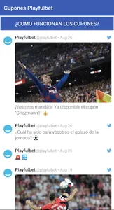 Cupones Playfulbet screenshot 0